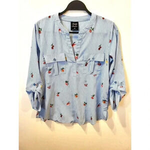 Knapp Studio Floral‎ Striped Tunic